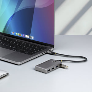 StarTech.com 5G4AB-USB-C-HUB hub & concentrateur USB 3.2 Gen 1 (3.1 Gen 1) Type-C 5000 Mbit/s Gris - Image 7