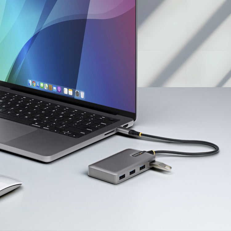 StarTech.com 5G4AB-USB-C-HUB hub & concentrateur USB 3.2 Gen 1 (3.1 Gen 1) Type-C 5000 Mbit/s Gris - Image 7