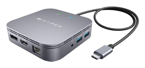 Targus HDTB3TD station d'accueil Avec fil Thunderbolt 3 Gris - Image 1