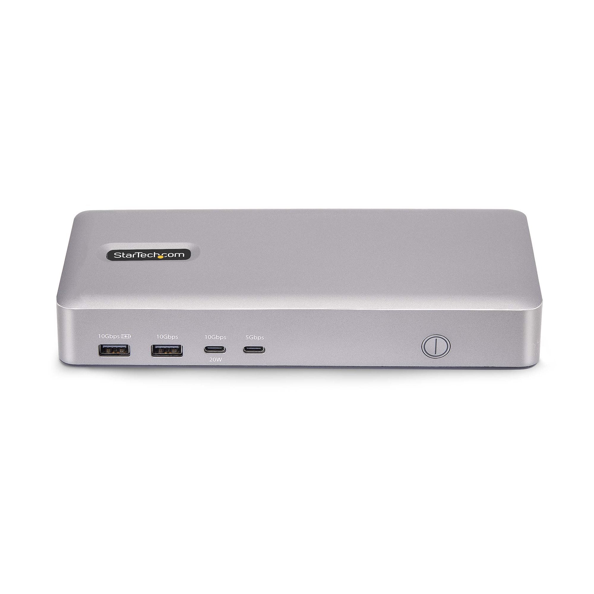 StarTech.com 155NA-USB4-DOCK station d'accueil Avec fil Argent - Image 12