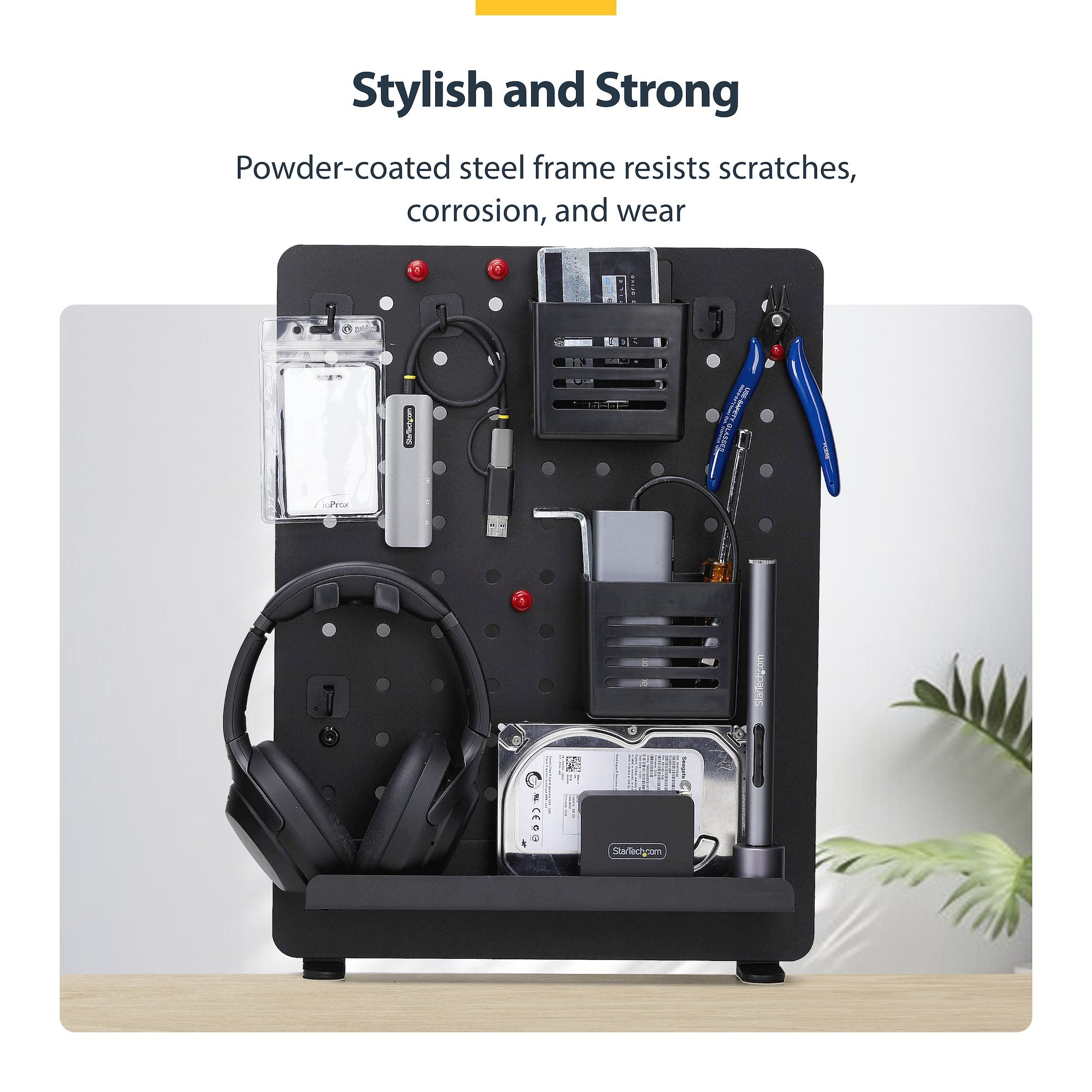 StarTech.com 1612B-DESK-PEGBOARD Ensemble de fournitures de bureau 1 pièce(s) - Image 4