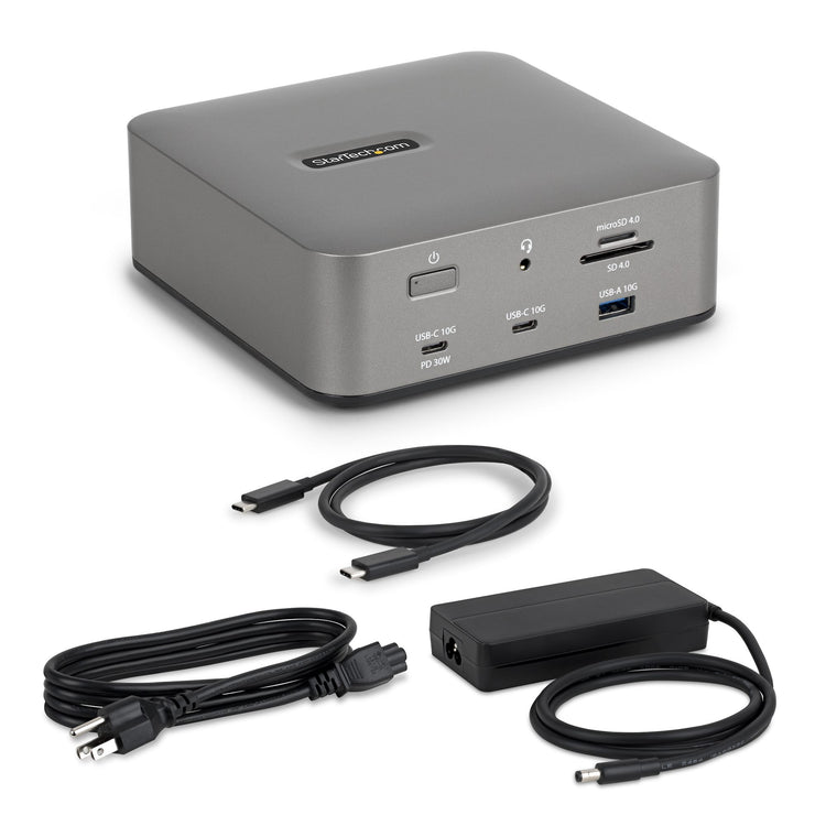 StarTech.com 215N-TB5USB4DOCK station d'accueil Avec fil Thunderbolt 5 Gris - Image 3