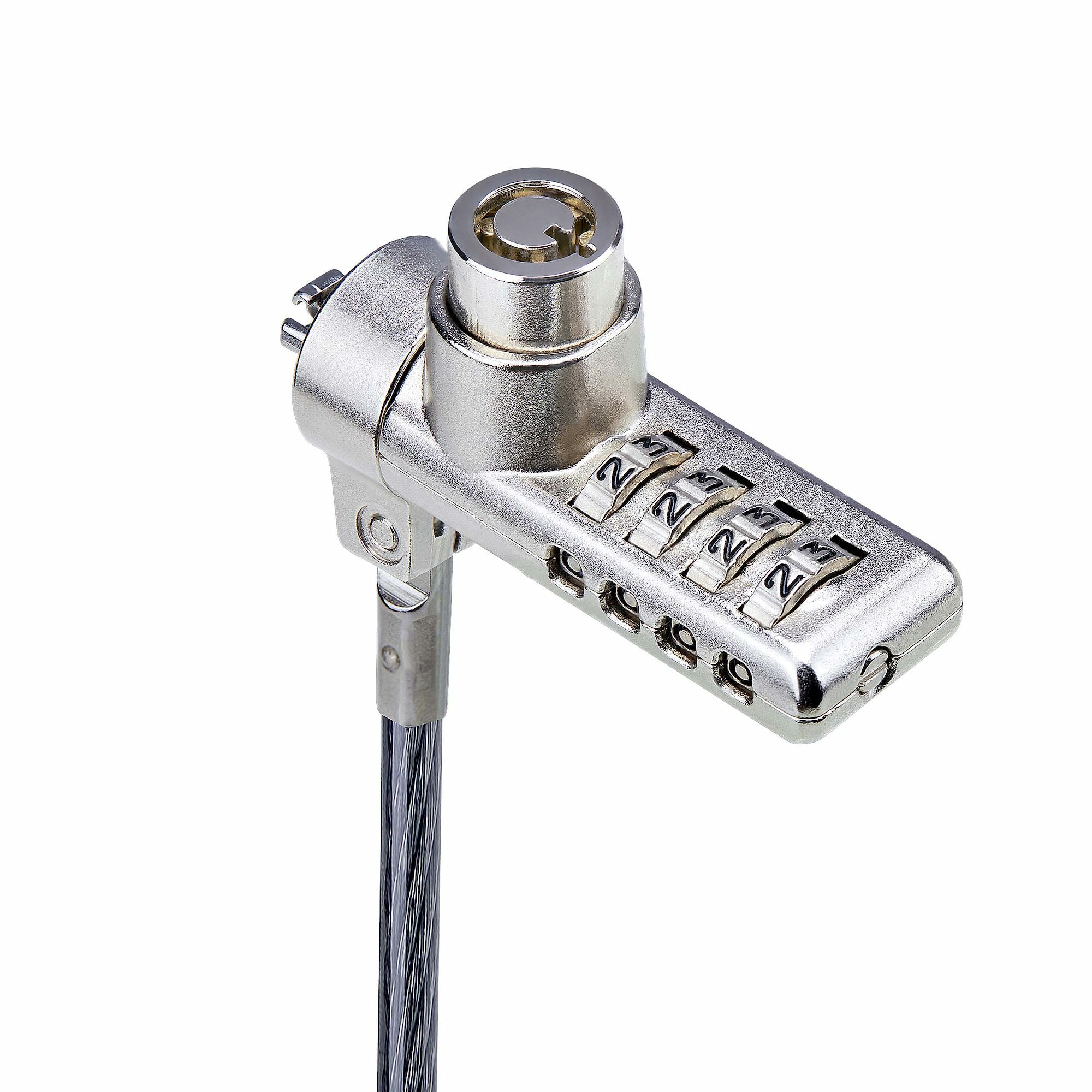 StarTech.com DUALKA10-LAPTOP-LOCK câble antivol Noir, Acier - Image 3