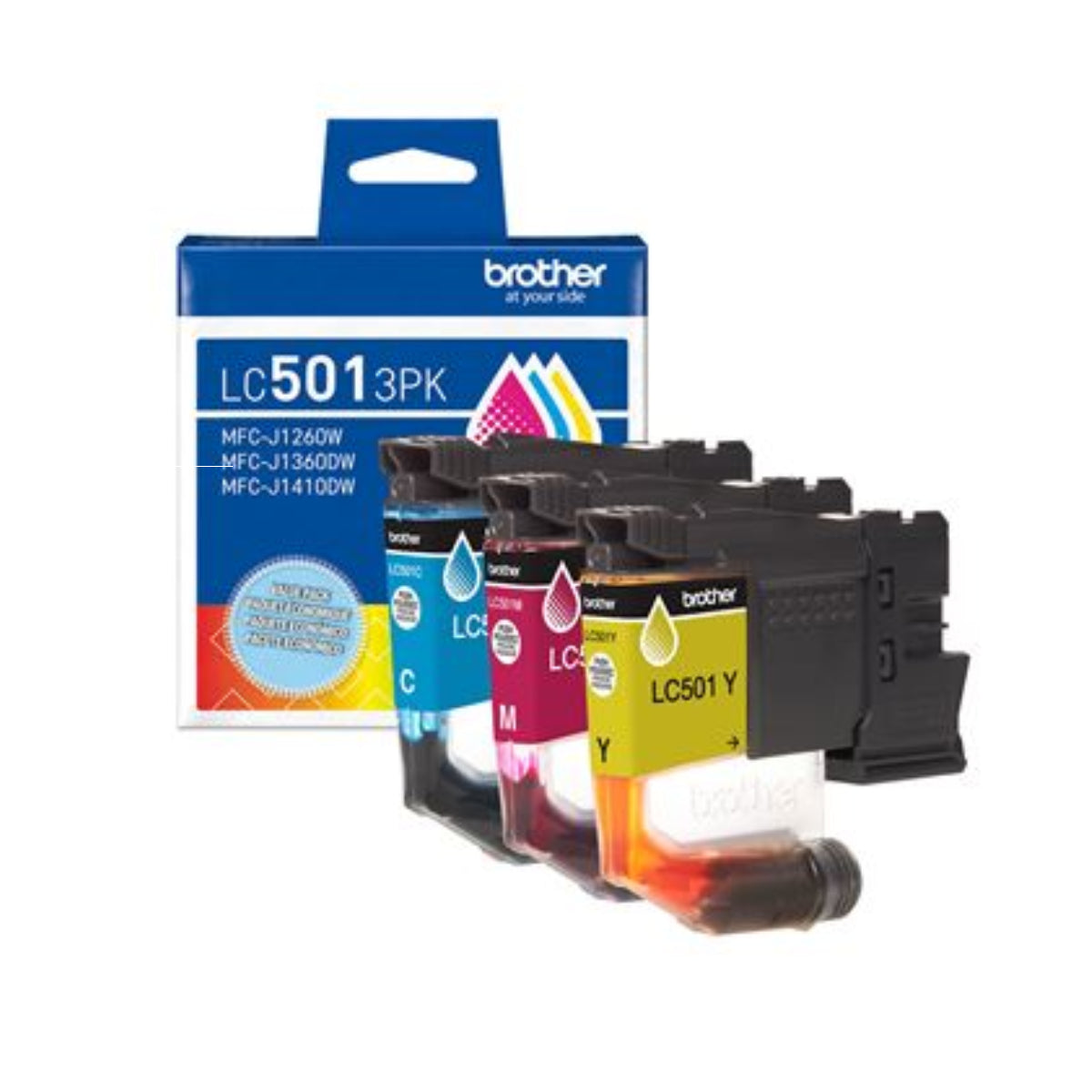 BROTHER LC5013PKS Color Original Inkjet Cartridge