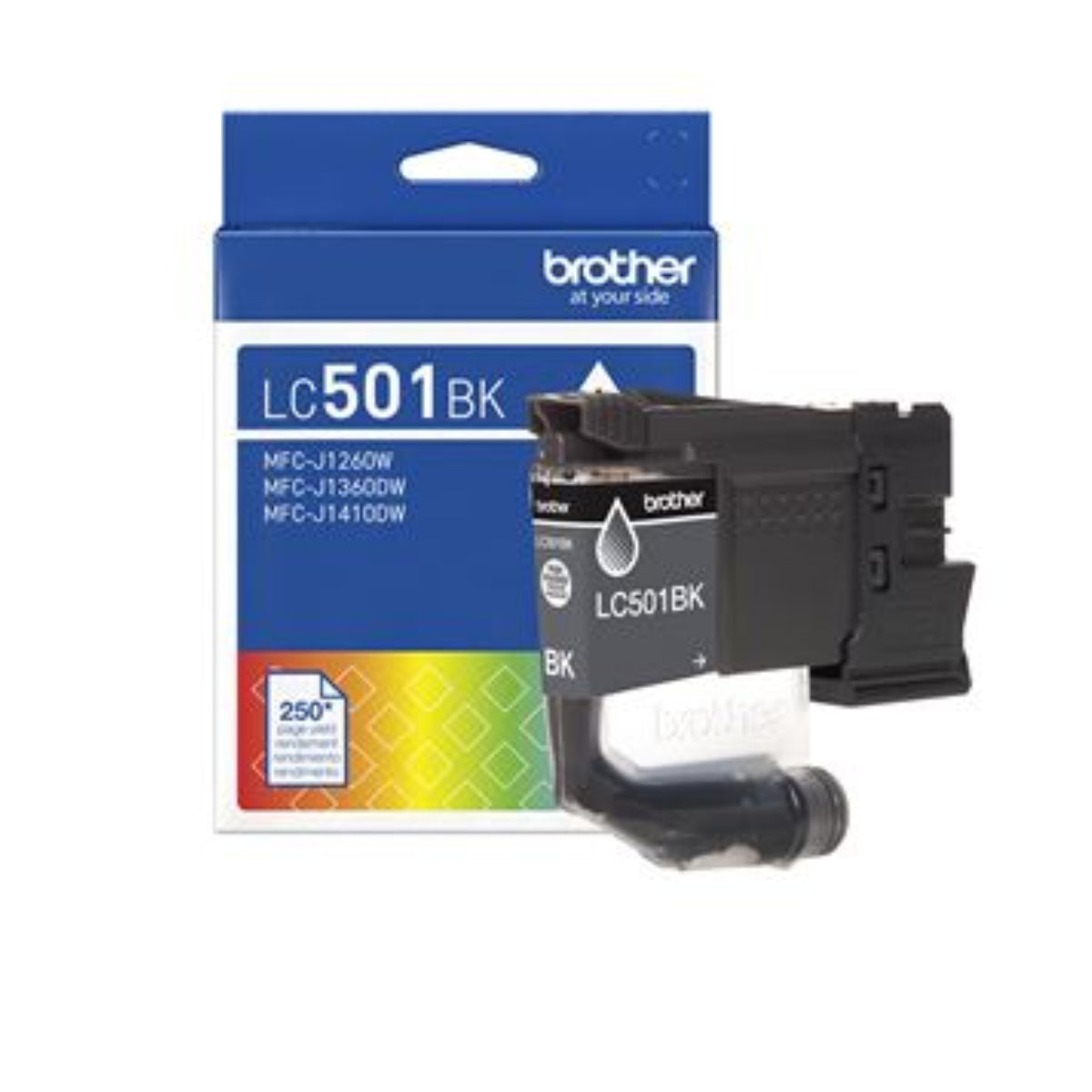 BROTHER LC501BKS Black Original Inkjet Cartridge