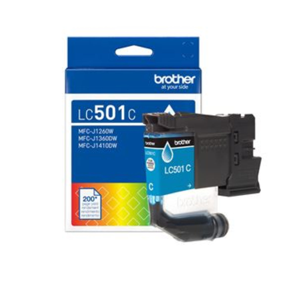 BROTHER LC501CS Cyan Original Inkjet Cartridge