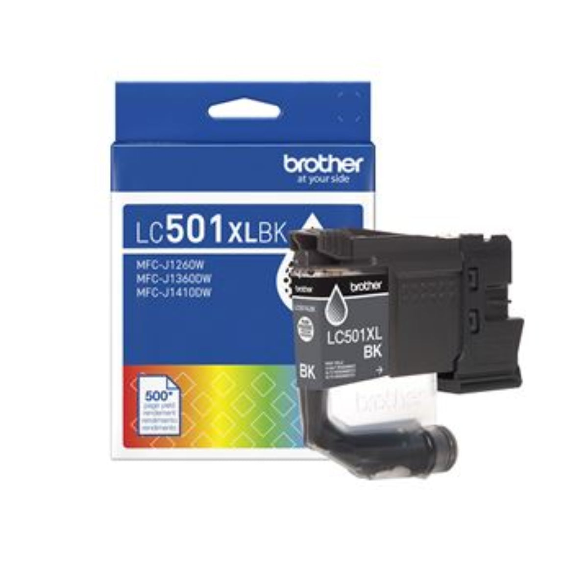 BROTHER LC501XLBKS Black Original Inkjet Cartridge