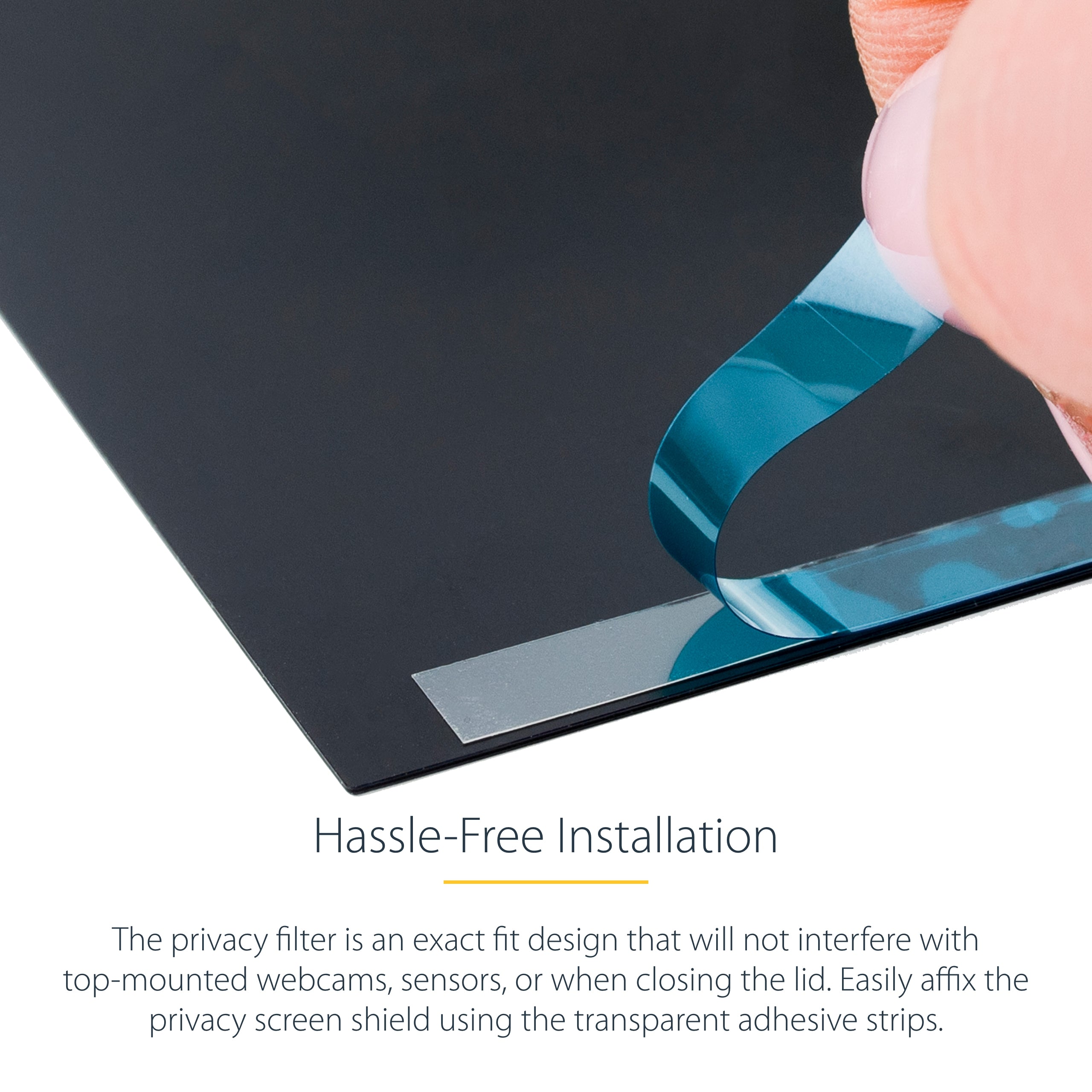 StarTech.com 162MG-PRIVACY-SCREEN filtre anti-reflets pour écran et filtre de confidentialité 40,6 cm (16") Moniteur/ordinateur portable Filtre de confidentialité sans bords pour ordinateur - Image 11