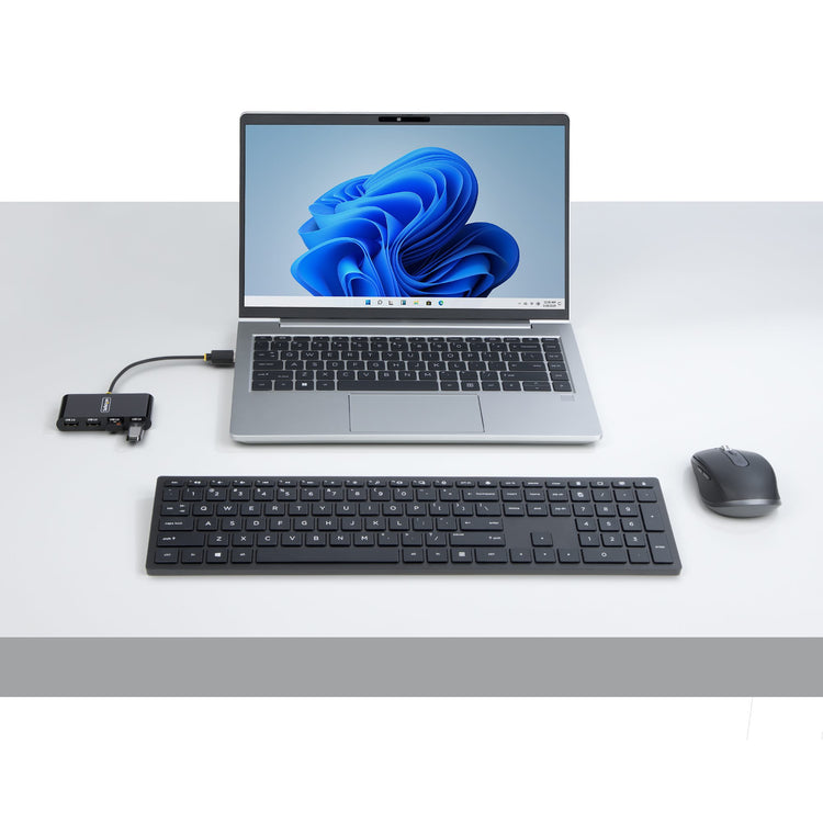 StarTech.com ST4200MINI2-USB-HUB hub & concentrateur 480 Mbit/s Noir - Image 4