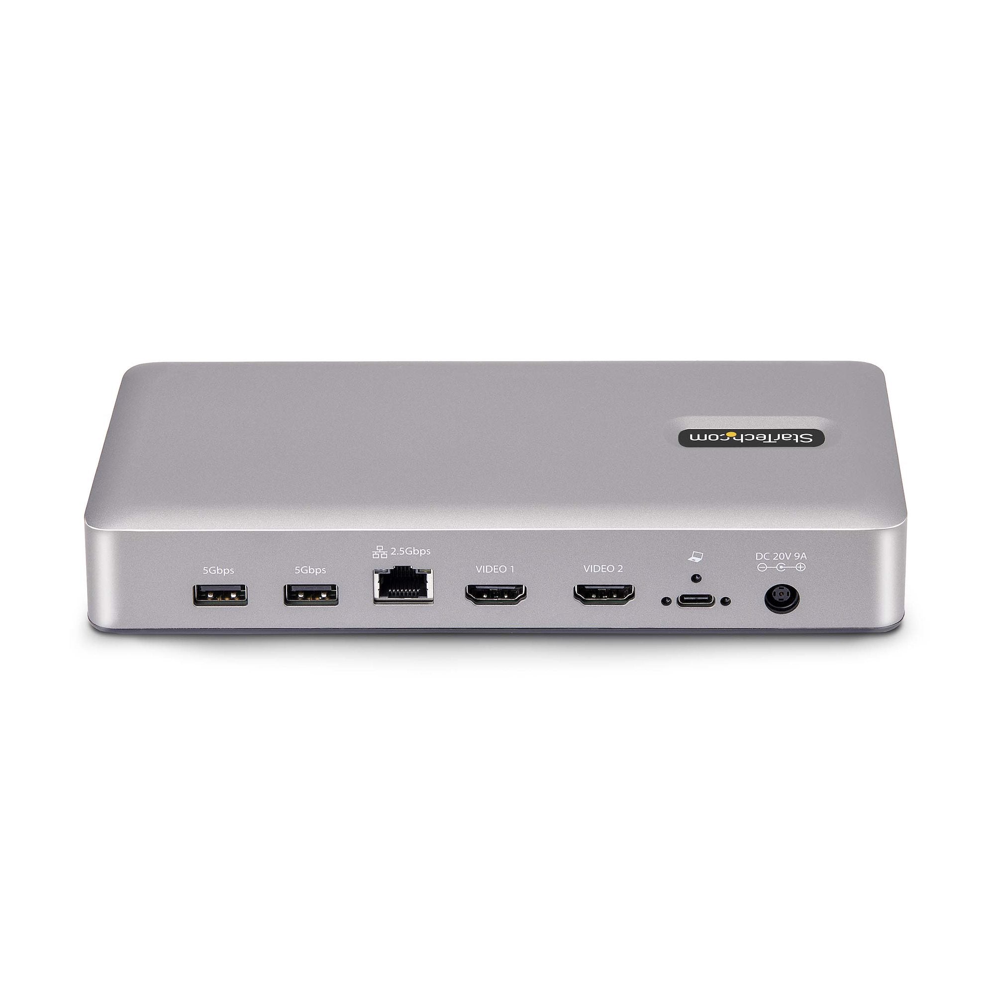 StarTech.com 155NA-USB4-DOCK station d'accueil Avec fil Argent - Image 13