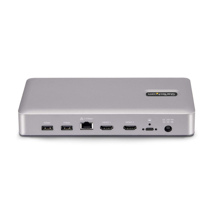 StarTech.com 155NA-USB4-DOCK station d'accueil Avec fil Argent - Image 13