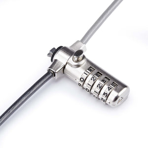 StarTech.com SNANOC4D-LAPTOP-LOCK câble antivol Noir, Argent 2 m - Image 3