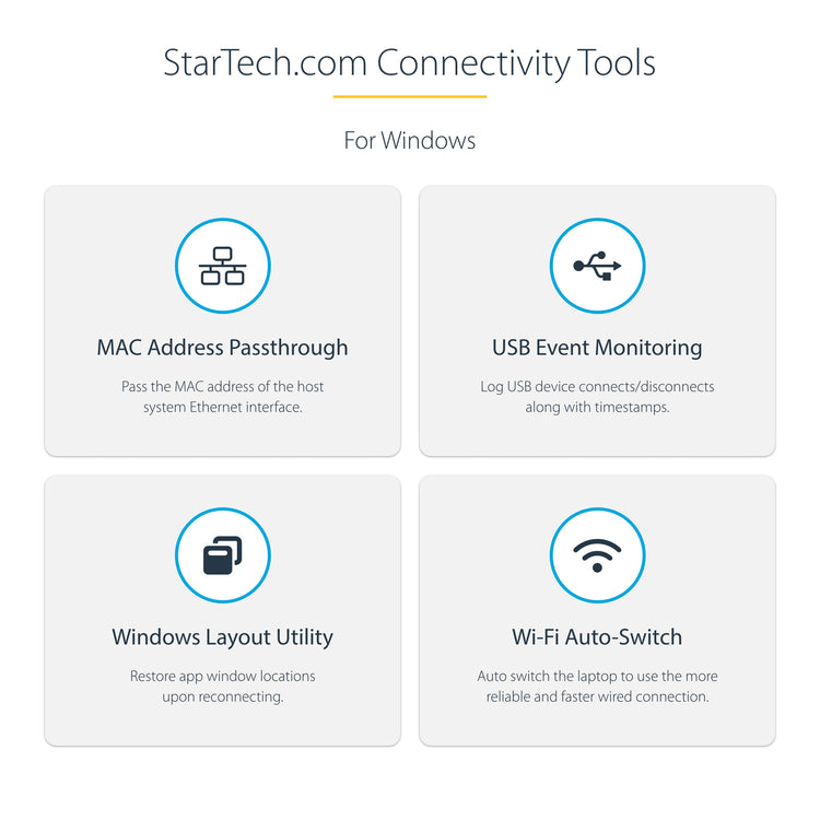 StarTech.com DKT31CVHPD3 station d'accueil Avec fil USB 3.2 Gen 2 (3.1 Gen 2) Type-C Gris - Image 19