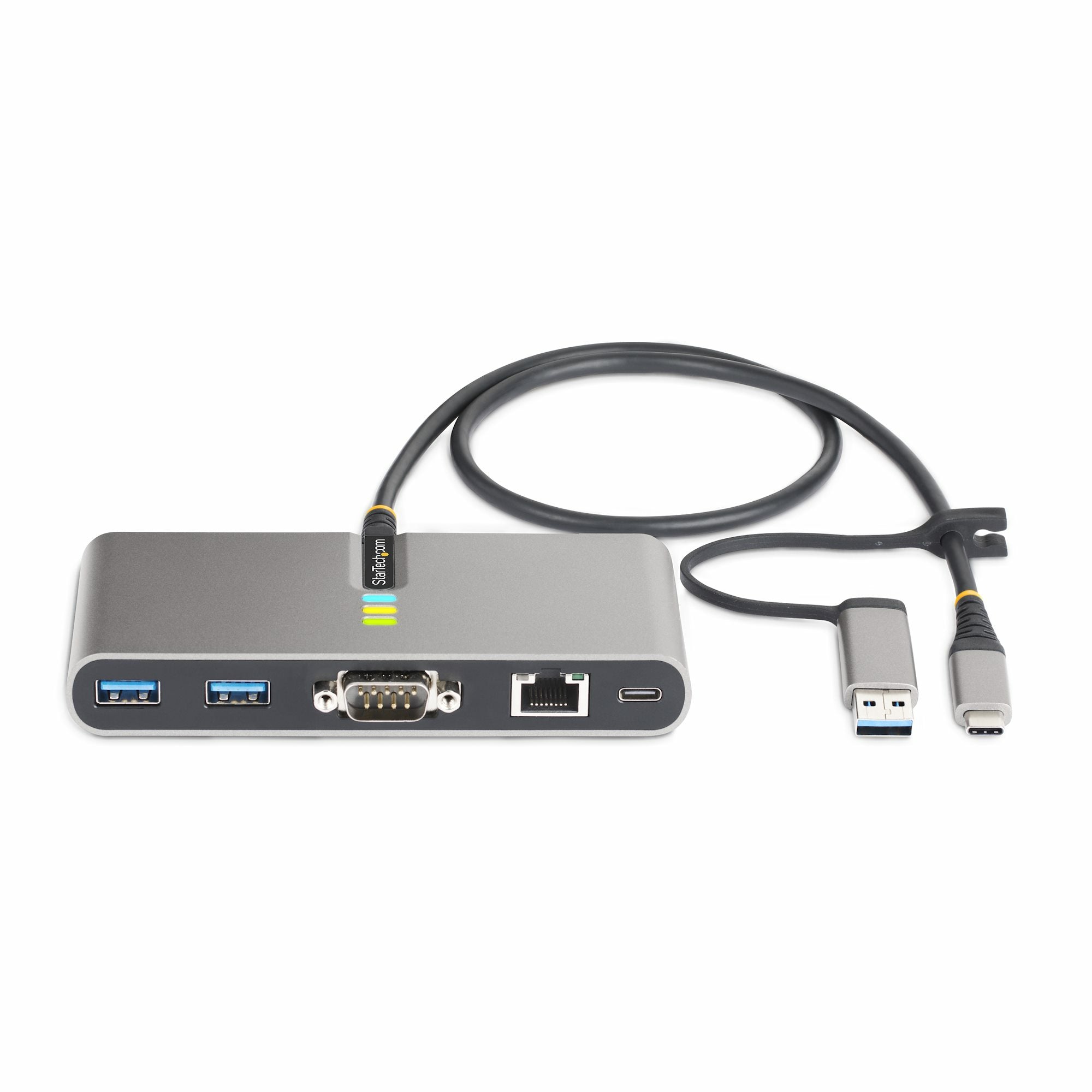 StarTech.com 5G2A1SGBB-USB-C-HUB station d'accueil Avec fil USB 3.2 Gen 1 (3.1 Gen 1) Type-C Gris - Image 3
