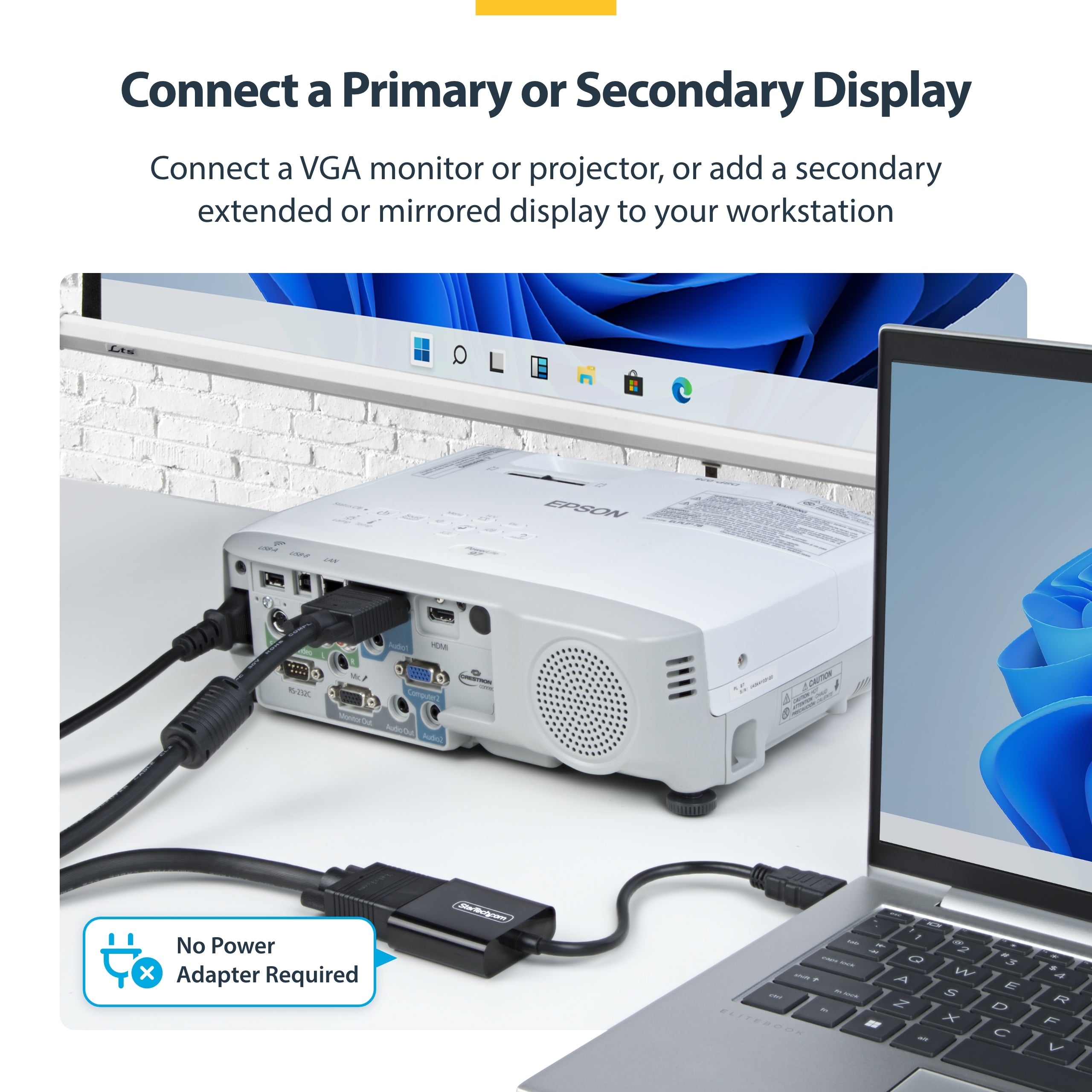 StarTech.com HD2VGAE3 convertisseur de signal vidéo 1920 x 1200 pixels - Image 13