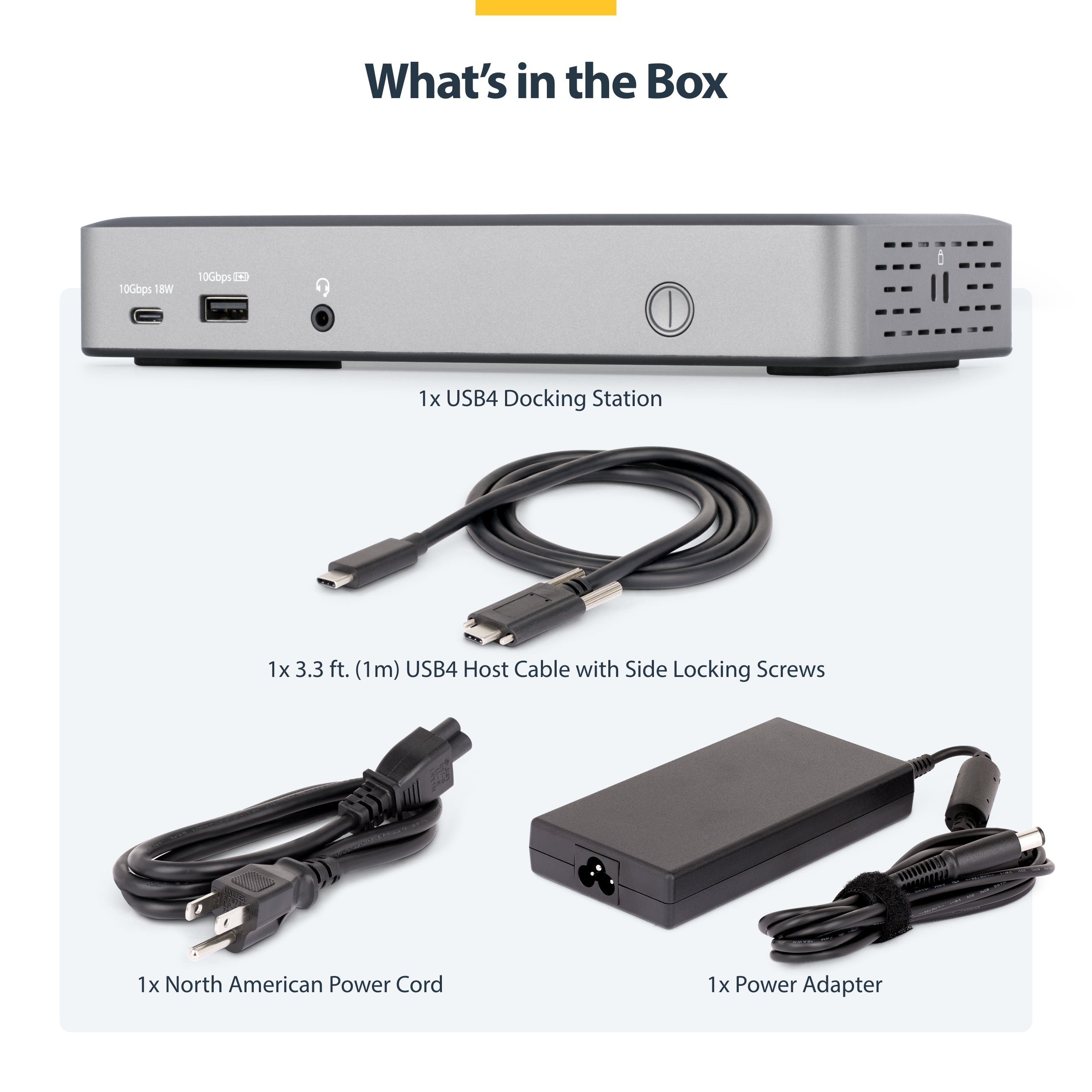 StarTech.com TRIPLE-MONITOR USB4 DOCK - - Image 7