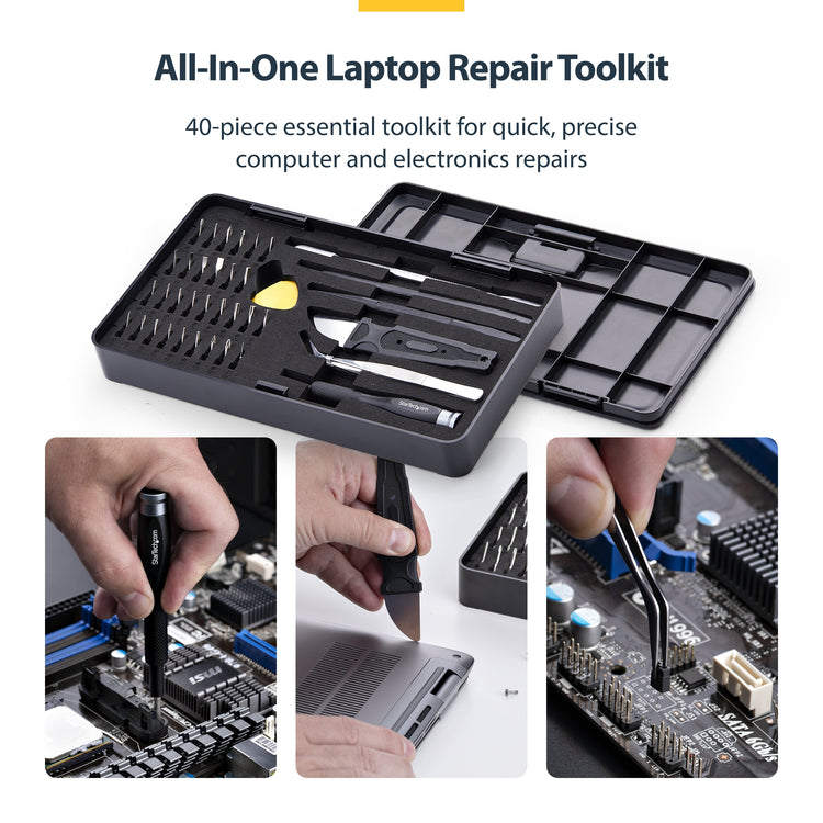 StarTech.com LAPTOP-TOOL-KIT outil de réparation d'appareils électroniques 40 outils - Image 8