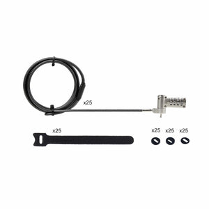 StarTech.com UNIVCS25-LAPTOP-LOCK câble antivol Noir, Argent - Image 13