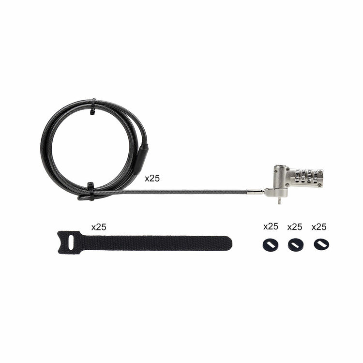 StarTech.com UNIVCS25-LAPTOP-LOCK câble antivol Noir, Argent - Image 13