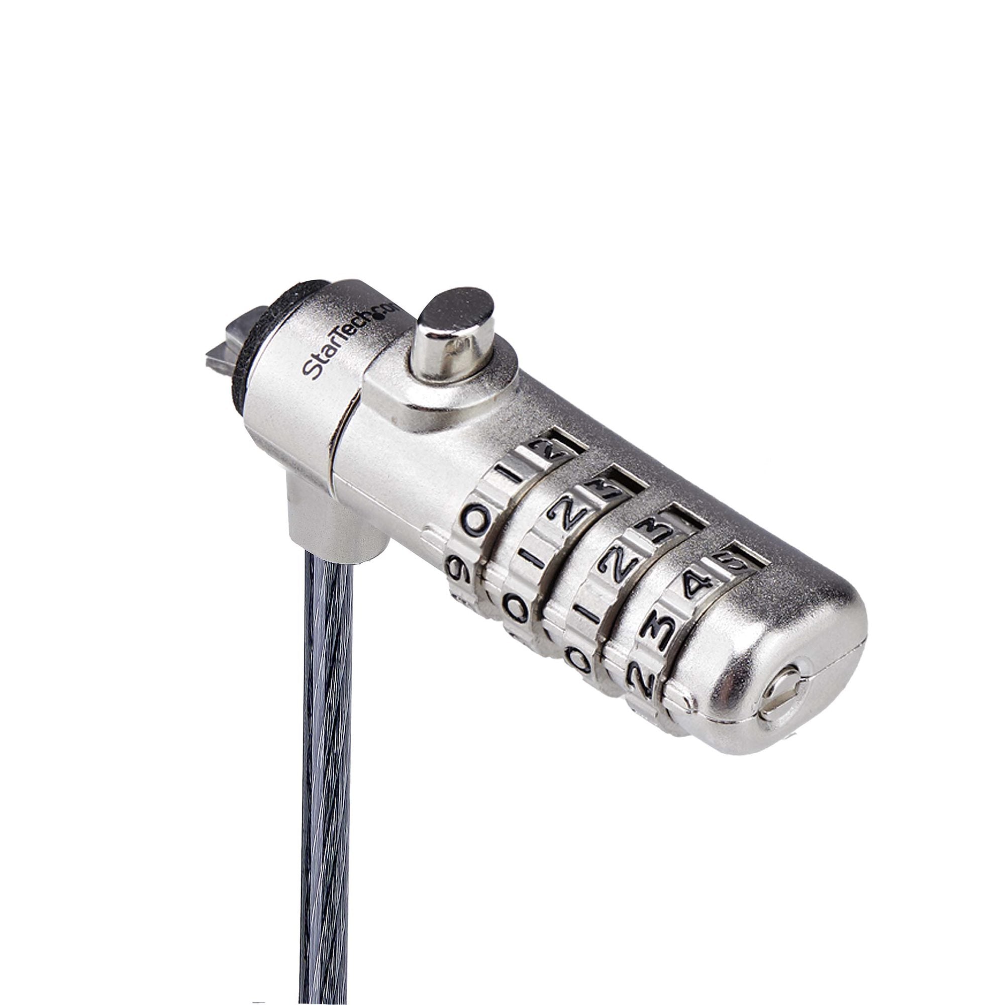 StarTech.com SNBLC4D-LAPTOP-LOCK câble antivol Noir, Argent 2 m - Image 3