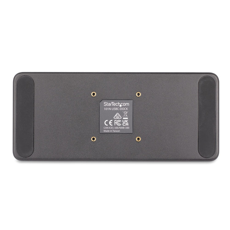 StarTech.com 101N-USBC-DOCK station d'accueil Avec fil USB 3.2 Gen 1 (3.1 Gen 1) Type-C Gris - Image 6