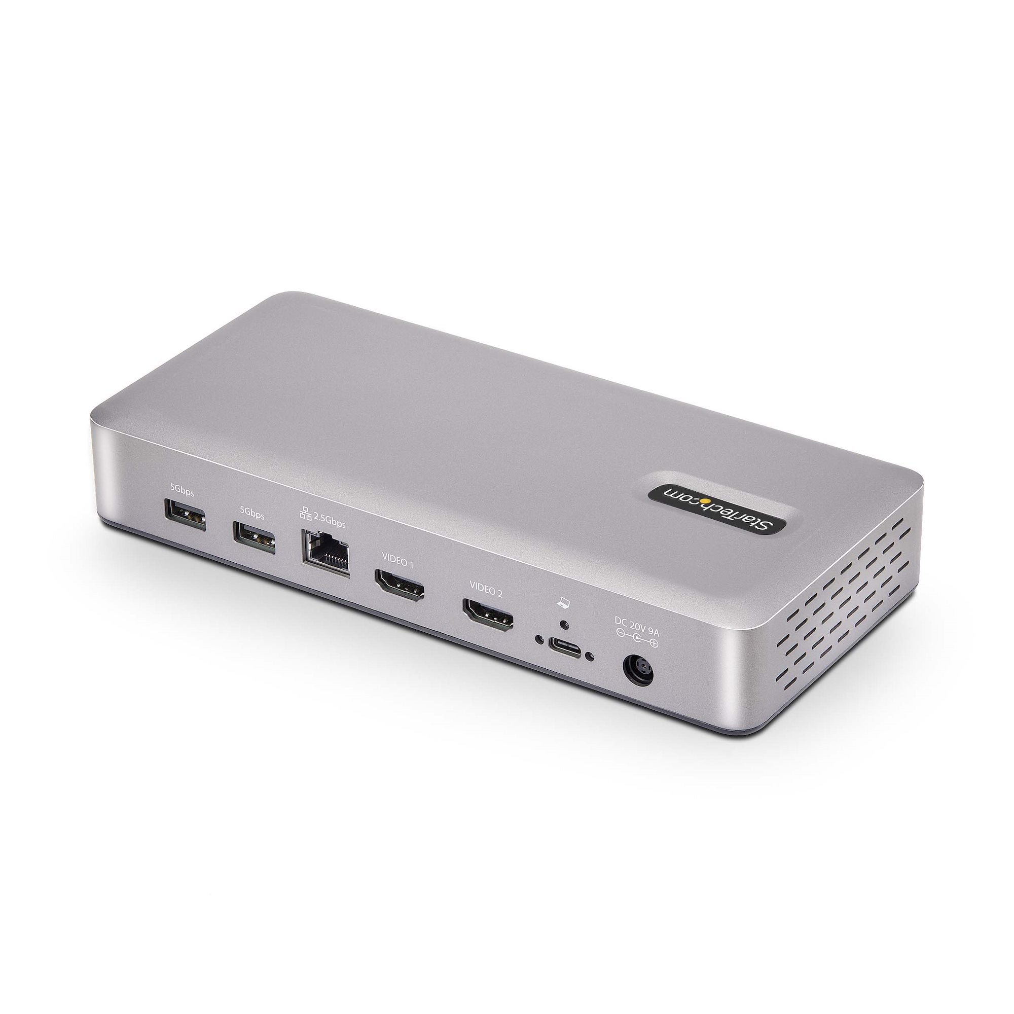 StarTech.com 155NA-USB4-DOCK station d'accueil Avec fil Argent - Image 11