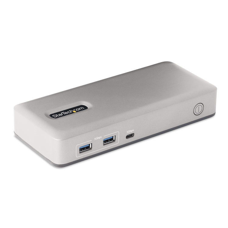 StarTech.com 101N-USBC-DOCK station d'accueil Avec fil USB 3.2 Gen 1 (3.1 Gen 1) Type-C Gris - Image 1
