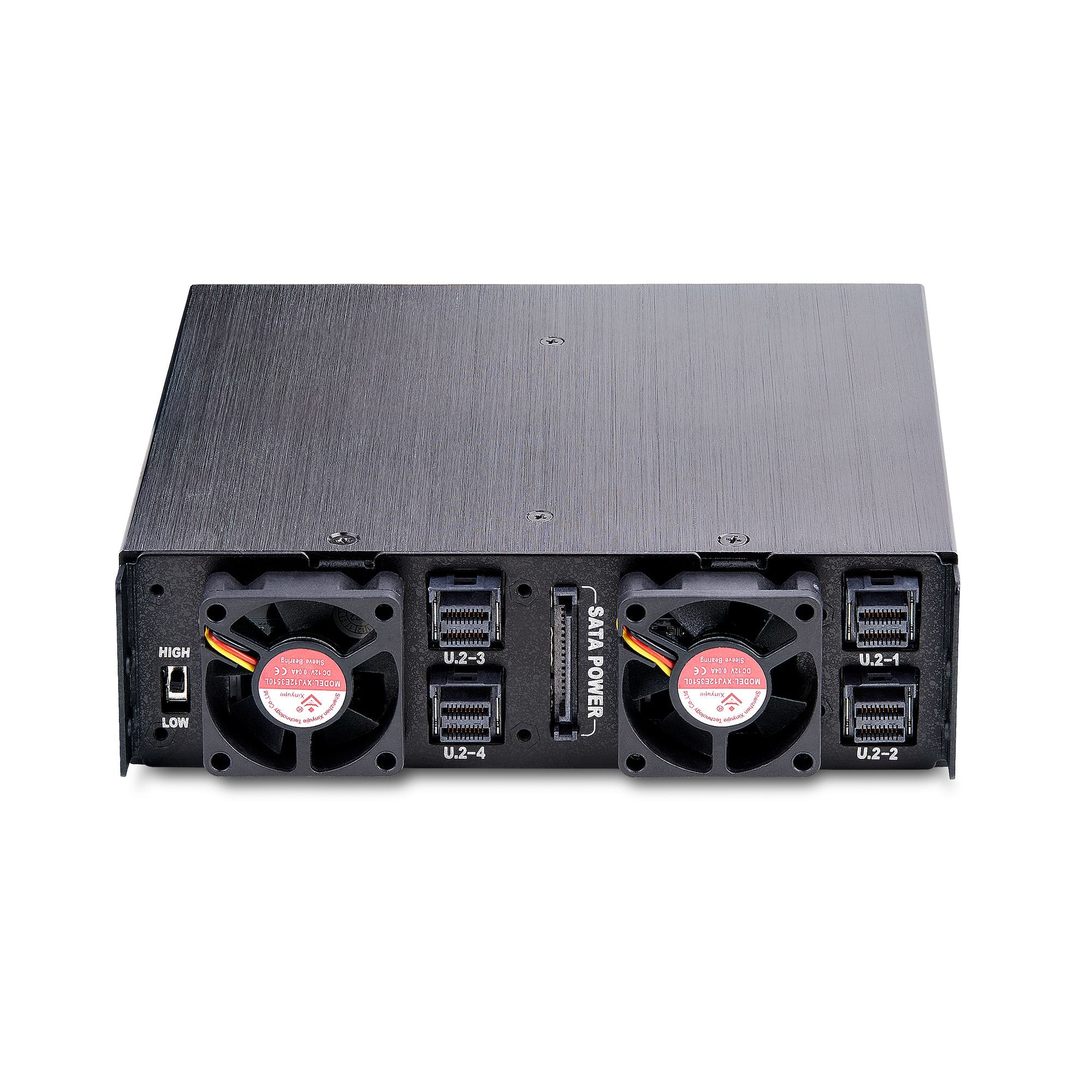 StarTech.com 4U2525-SAS-BACKPLANE Obturateur de baie de lecteur 13,3 cm (5.25") Plateau de stockage de disques Noir - Image 2