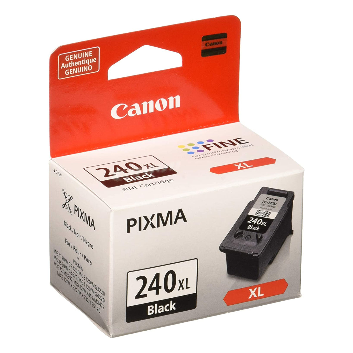 CANON PG-240XL (5206B001) Black Original Inkjet Cartridge - Cartouches Certifiées