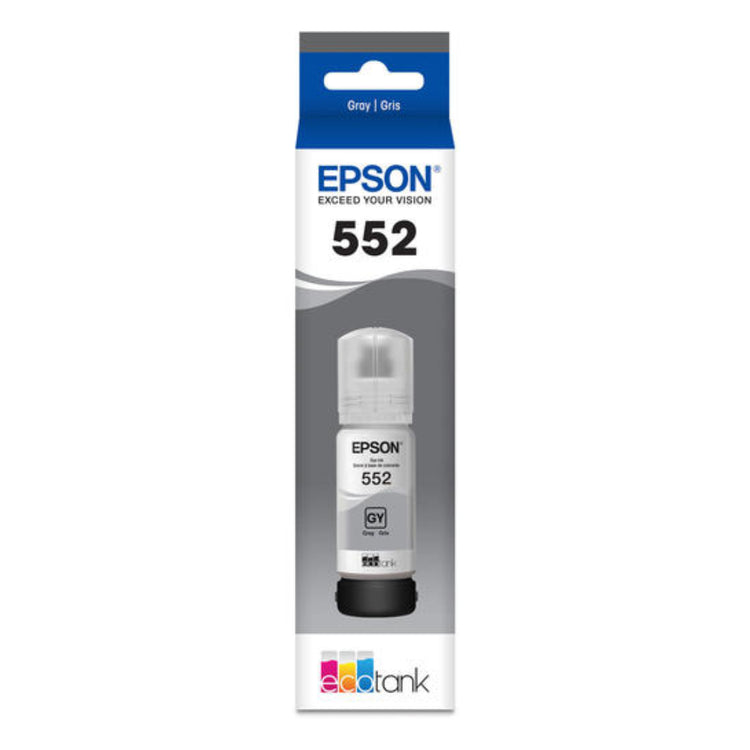 EPSON T552 (T552520-S) Gray Original Inkjet Cartridge - Cartouches Certifiées
