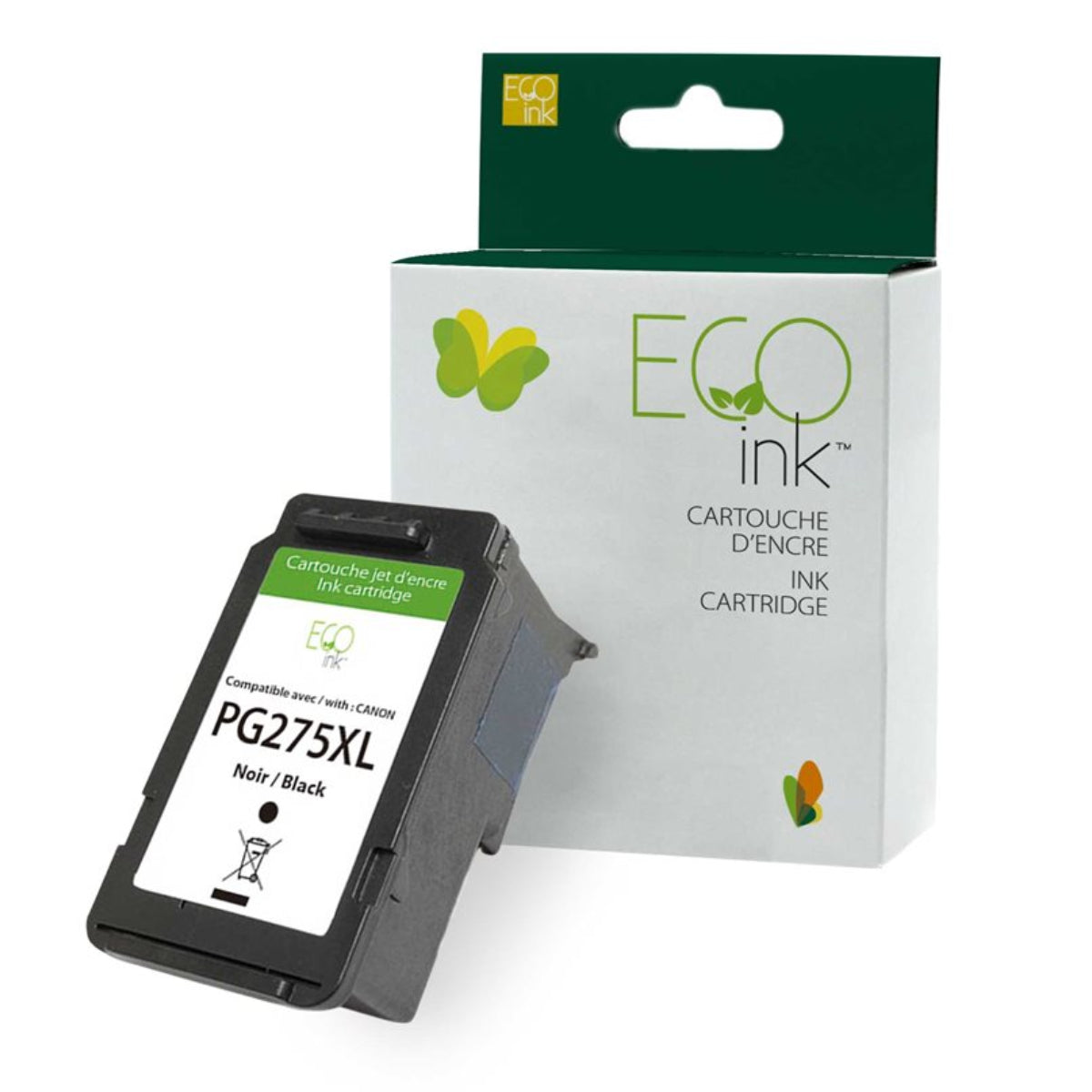Refurbished CANON PG-275XL (4981C001) Black Inkjet Cartridge - Cartouches Certifiées