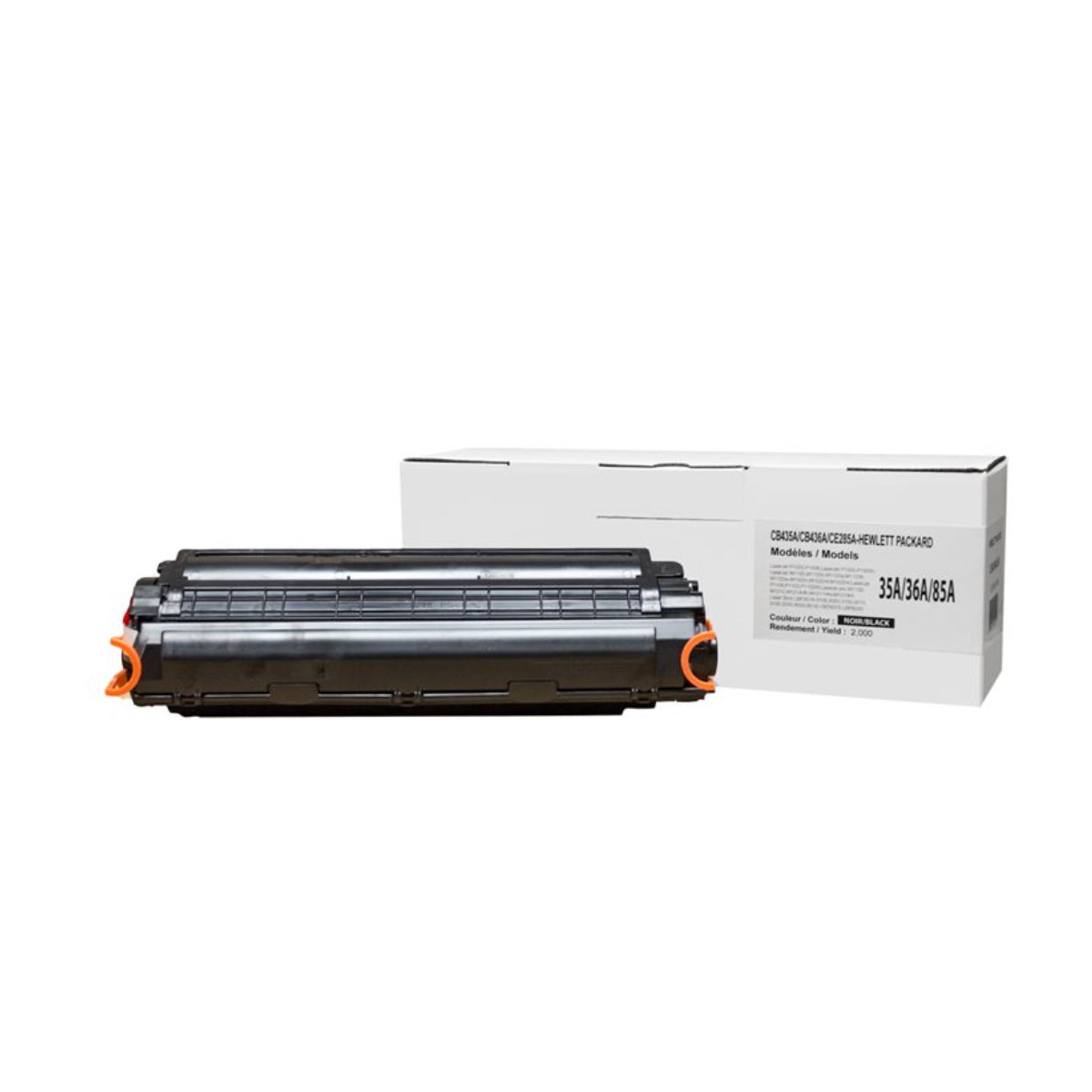 Compatible HP (85A) Black Toner Cartridge Premium Quality - Cartouches Certifiées
