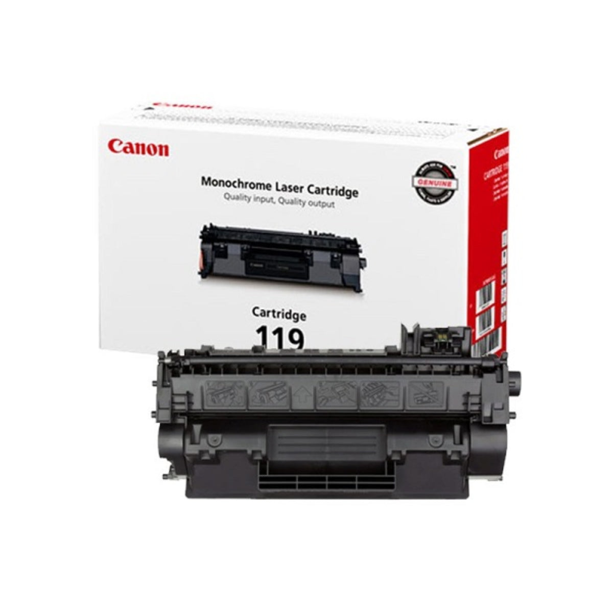 CANON 119 (3479B001) Black Original Toner Cartridge - Cartouches Certifiées